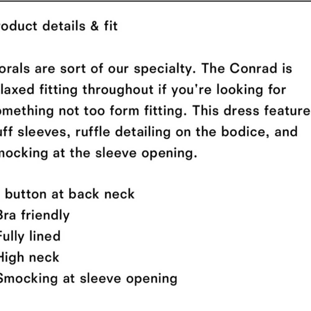 NWT REFORMATION COnrad Pompadour Floral Blue and White Dress 4 - Picture 6 of 8